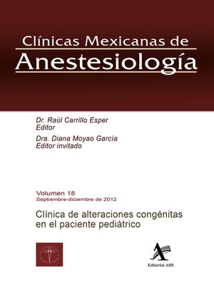 cover image of Clínica de alteraciones congénitas en el paciente pediátrico CMA Volume 18
